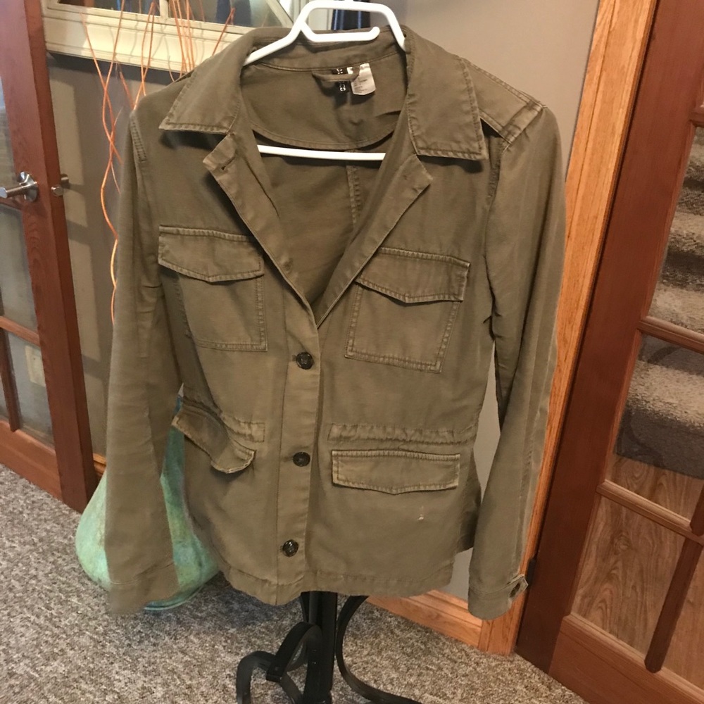 H&M Divided Army Green Jacket